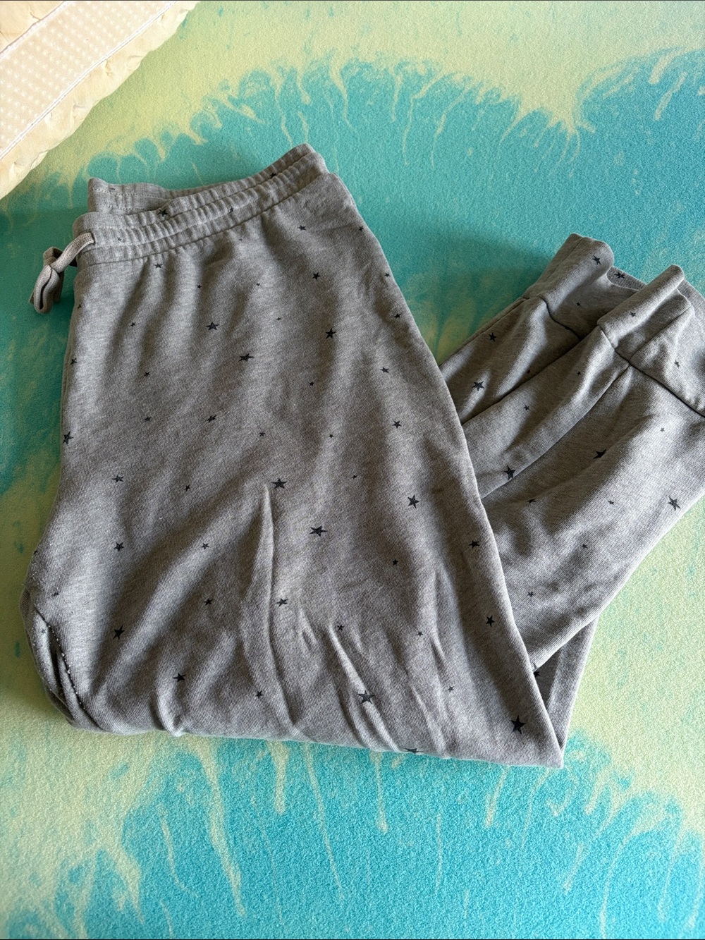 Wild Fable Grey Star Print Jogger Pants - XL